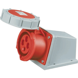 ENCHUFE INDUSTRIAL HEMBRA SOBREPUESTA 4X63A+T IP67