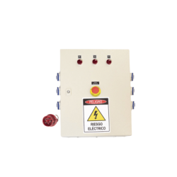 Tablero Faena Metálico 380V 32A 21KVA IP65 600x400x200mm Guzman.cl