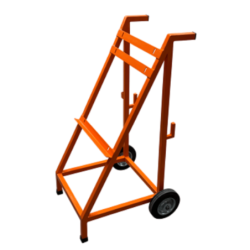 CARRO PARA TABLERO DE FAENA CON PORTABARRA TOMATIERRA