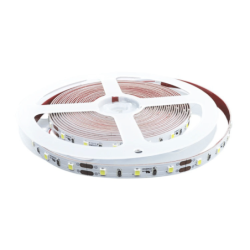 CINTA LED AUTOADHESIVA 12V 12W/MT 4000K 60LEDS/MT 5MTS IP33 SIN FUENTE ALIMENTACION