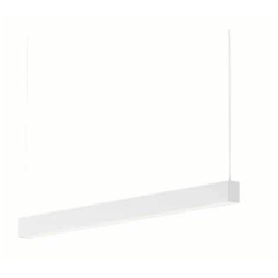 LAMPARA LED LINEAL COLGANTE 36W 4000K 3780Lm APOLO II BLANCA LARGO 1212MM CON KIT DE EMERGENCIA SIN KIT DE MONTAJE