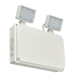 EQUIPO EMERGENCIA LED INDUSTRIAL 8W 6500K 1000Lm IP65 AUTONOMIA 180 MINUTOS TWIN SPOT