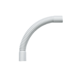Compra o cotiza CURVA FLEXIBLE LIBRE DE HALOGENOS 32MM GRIS