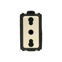 Compra o cotiza MODULO SCAME MARFIL HEMBRA 10/16A ALVEOLOS PROTEGIDOS BASIC