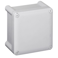 CAJA POLICARBONATO 130X130X74MM IP66 SIN PLACA DE MONTAJE 035013