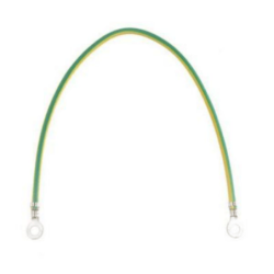XL3 CABLE DE CONEXION EQUIPOTENCIAL 6MM LARGO 350MM VERDE/AMARILLO 037385