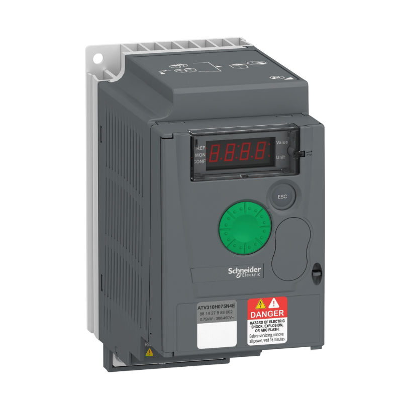 Compra o cotiza VARIADOR DE FRECUENCIA ATV310 0,75kW/1HP 3F 380V ATV310H075N4E