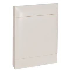 Compra o cotiza TABLERO PLASTICO CON PUERTA BLANCA SOBREPUESTO 24 POLOS PRACTIBOX S 135102