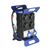 Compra o cotiza ALARGADOR INDUSTRIAL TIPO TORRE 6 POSICIONES 2 INDUSTRIAL 2P+T 16A 4 SCHUKO 2MTS CON DIFERENCIAL 30mA