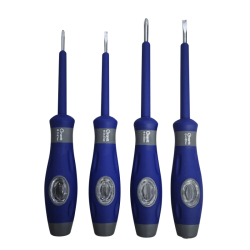 Compra o cotiza JUEGO DESTORNILLADORES 2 PLANOS 2 PHILLIPS 3MMX67MM Y 4MMX80MM CON PROBADOR BUSCA FASE